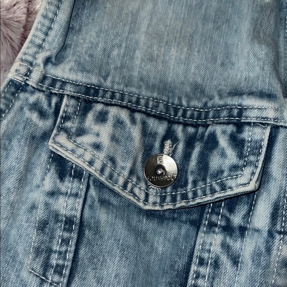 South Pole Blue‎ Denim Vest Classic Distressed - Picture 5 of 16